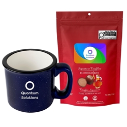Picture of Camper 15oz Ceramic Mug with Milk Chocolate Maple Signature Truffles