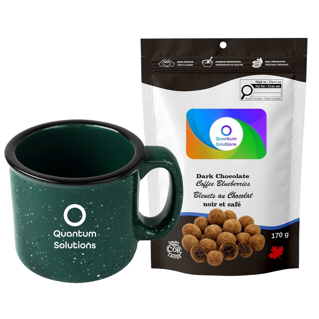 Picture of Camper 15oz Ceramic Mug with Dark Chocolate Coffee Blueberries