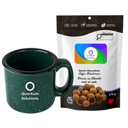 Picture of Camper 15oz Ceramic Mug with Dark Chocolate Coffee Blueberries