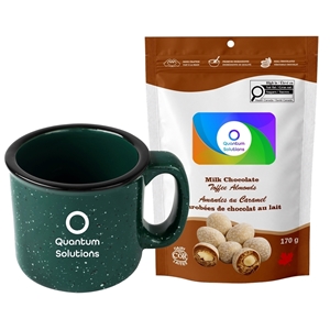 Picture of Camper 15oz Ceramic Mug with Milk Dark and White Chocolate Coffee Beans
