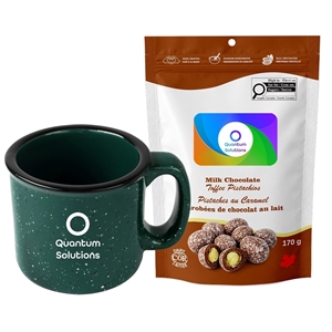 Picture of Camper 15oz Ceramic Mug with Milk Dark and White Chocolate Coffee Beans