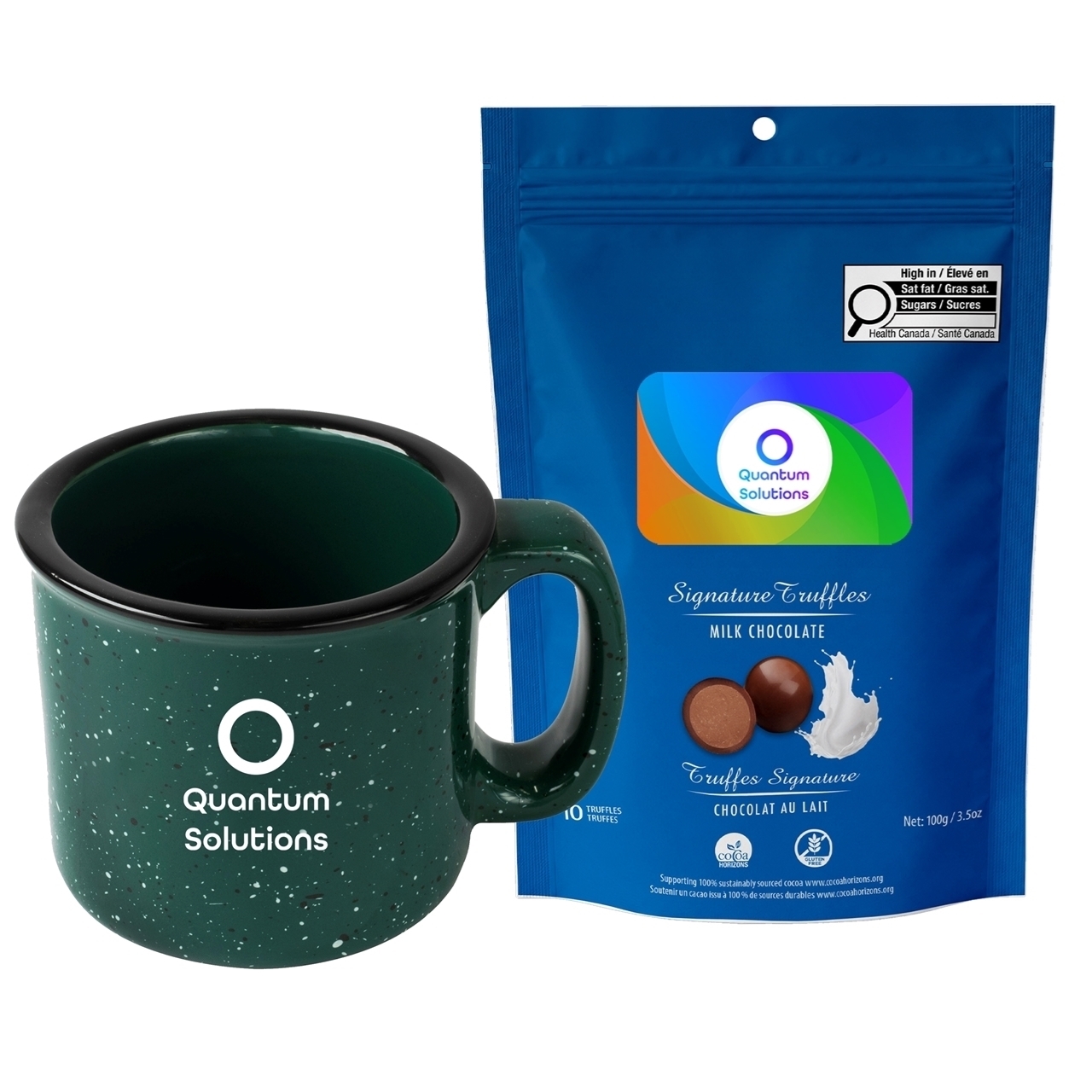Picture of Camper 15oz Ceramic Mug with Milk Chocolate Signature Truffles