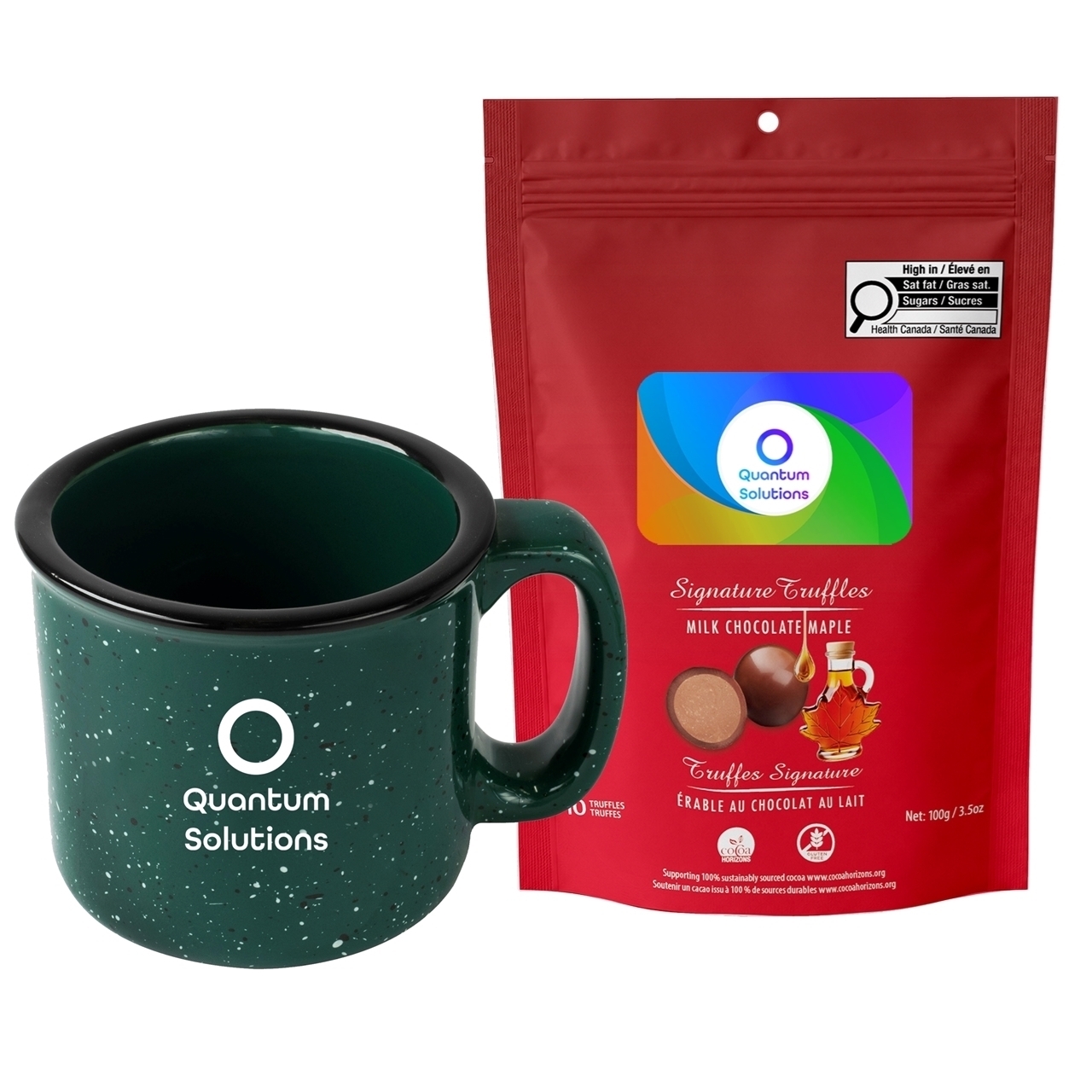 Picture of Camper 15oz Ceramic Mug with Milk Chocolate Maple Signature Truffles