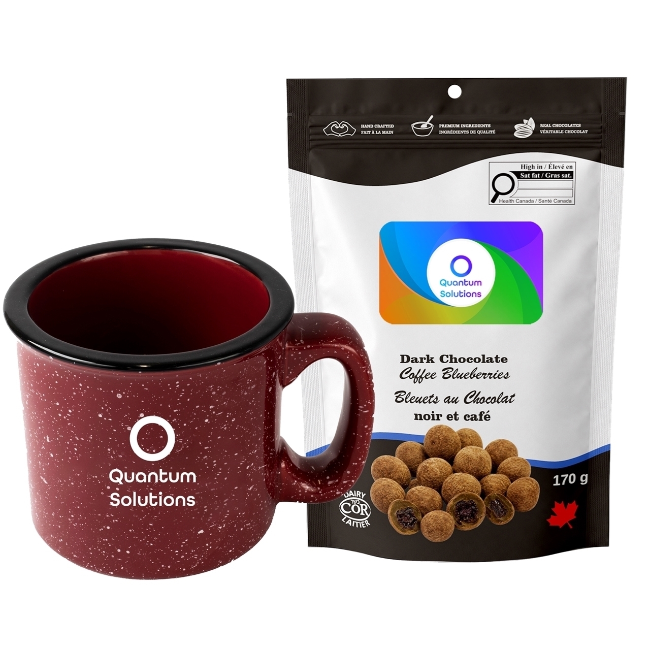 Picture of Camper 15oz Ceramic Mug with Dark Chocolate Coffee Blueberries