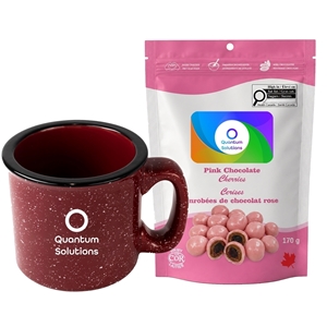 Picture of Camper 15oz Ceramic Mug with Milk Dark and White Chocolate Coffee Beans