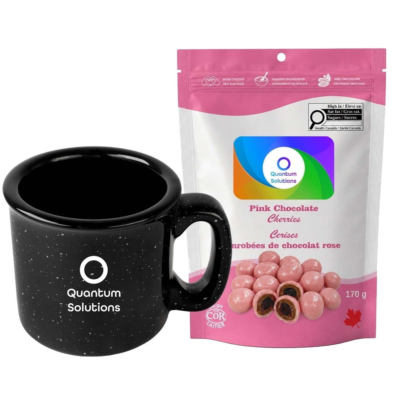 Picture of Camper 15oz Ceramic Mug with Pink Chocolate Cherries