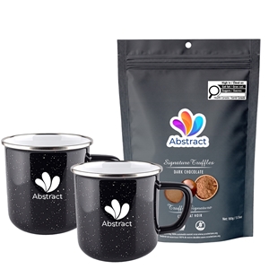 Picture of Happy Camper 18oz | Set of 2 with Milk Chocolate Maple Signature Truffles