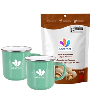 Picture of Happy Camper 18oz | Set of 2 with Milk Chocolate Maple Signature Truffles