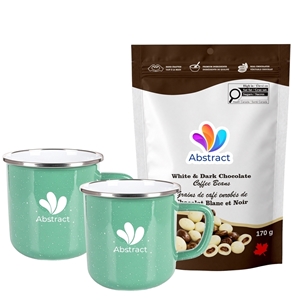 Picture of Happy Camper 18oz | Set of 2 with Milk Chocolate Maple Signature Truffles