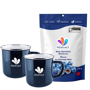 Picture of Happy Camper 18oz | Set of 2 with Milk Chocolate Maple Signature Truffles