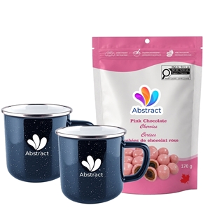 Picture of Happy Camper 18oz | Set of 2 with Milk Chocolate Maple Signature Truffles