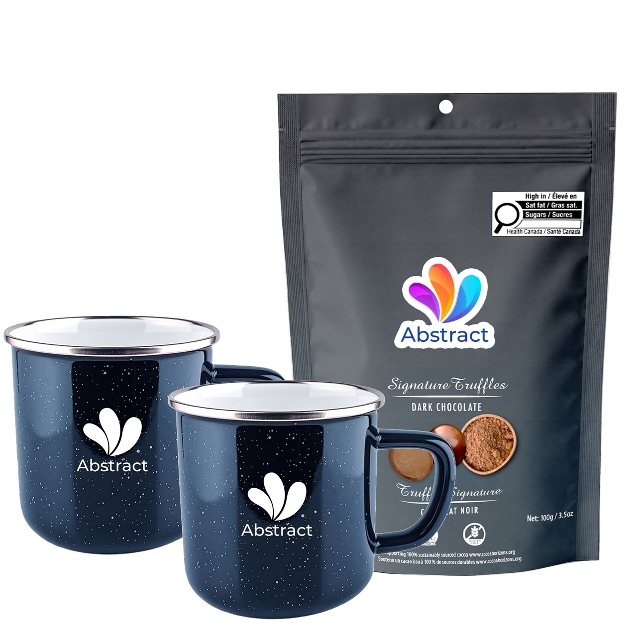 Picture of Happy Camper 18oz | Set of 2 with Dark Chocolate Signature Truffles