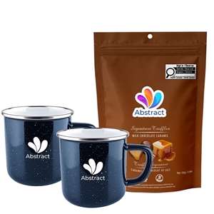 Picture of Happy Camper 18oz | Set of 2 with Milk Chocolate Maple Signature Truffles