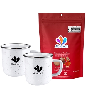 Picture of Happy Camper 18oz | Set of 2 with Milk Chocolate Maple Signature Truffles